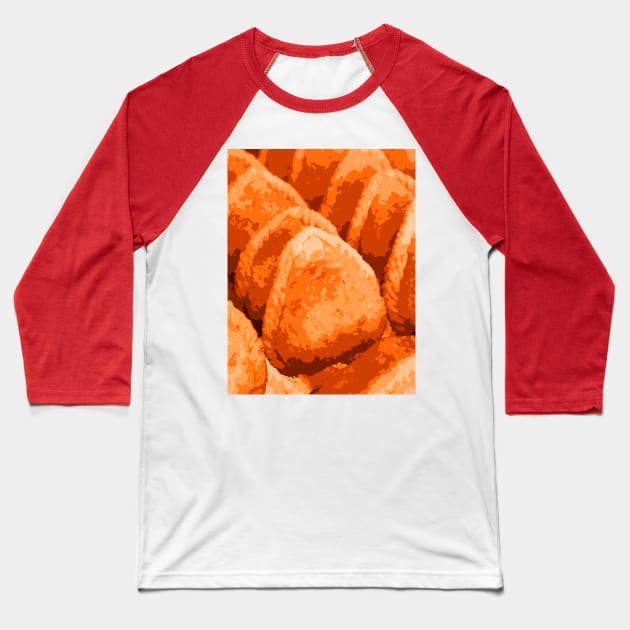 small cake pattern Baseball T-Shirt by Foodinasty